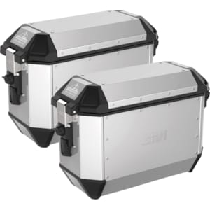 Top boxes and side GIVI ALA36 Trekker Alaska Panniers Aluminium L+R