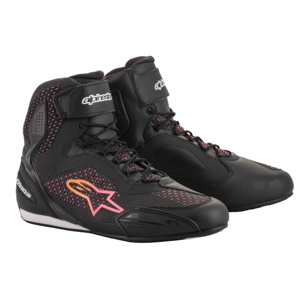 ALPINESTARS Stella Faster-3 Rideknit Black-Yellow-Pink