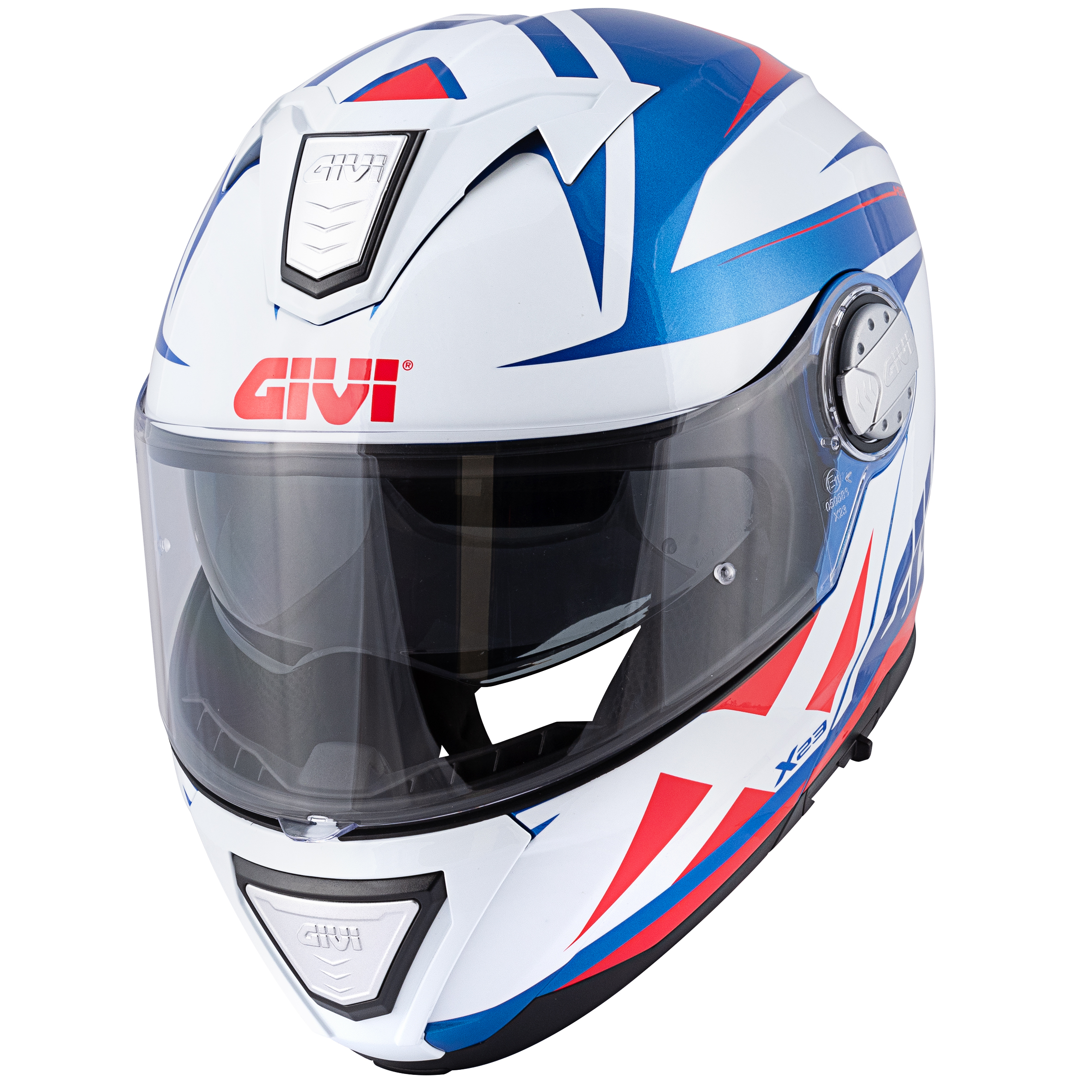 GIVI Sydney Pointed White-Blue-Red
