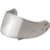 Shoei Visière CNS-3 Spectra Argent (préparée Pinlock)