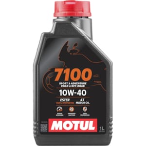 Huile moteur 4 temps MOTUL 10W-40 synthétique 7100 1 litre