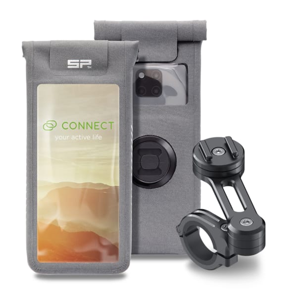 SP CONNECT Moto Bundle SPC Universal Phone Case L Gris