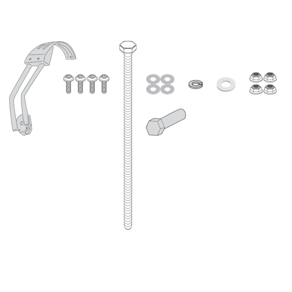 GIVI Mounting kit for RM02 mudguard RM5137KIT
