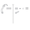 GIVI Bevestigingskit RM02 spatbord RM5137KIT