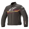 ALPINESTARS Youth T-SPS Waterproof Jacket Zwart-Rood Fluo