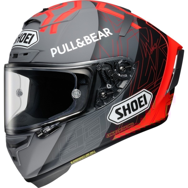 SHOEI X-Spirit III MM93 Black Concept 2.0 Matt TC-1