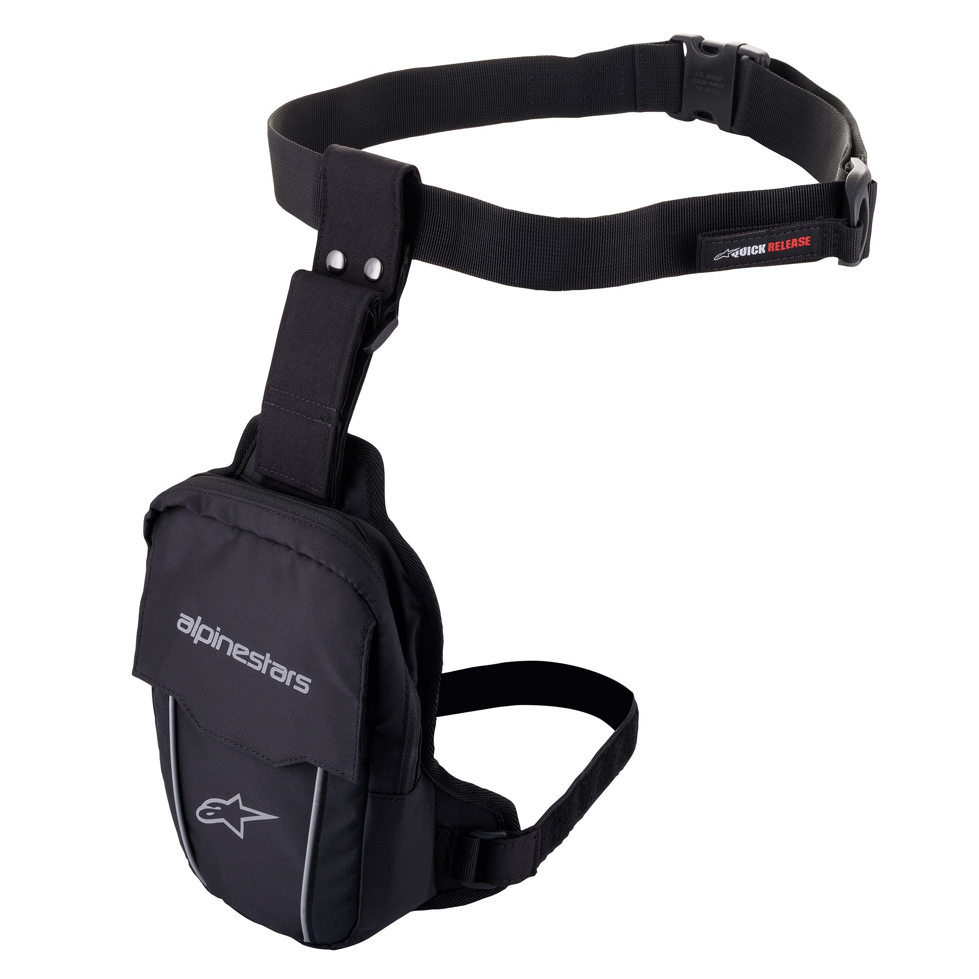 Sacs de hanche, jambe et poitrine ALPINESTARS Access Thigh Bag Noir-Noir