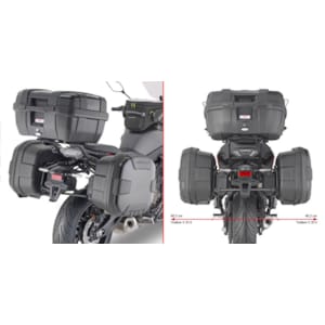 Motorcycle-specific mounts GIVI PL - Side case holders PL2148