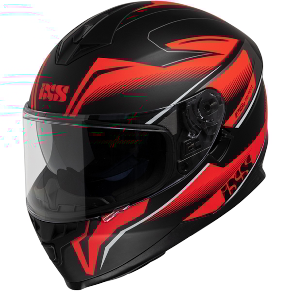 IXS 1100 2.3 Mat zwart - Rood