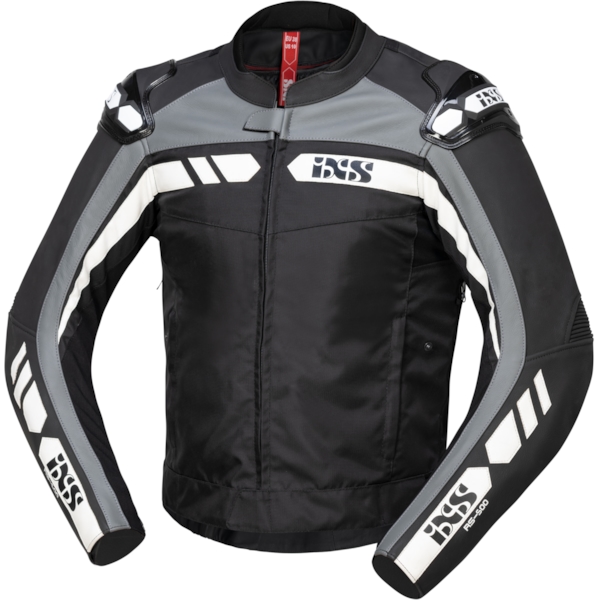 IXS RS-500 1.0 jacket Black - White