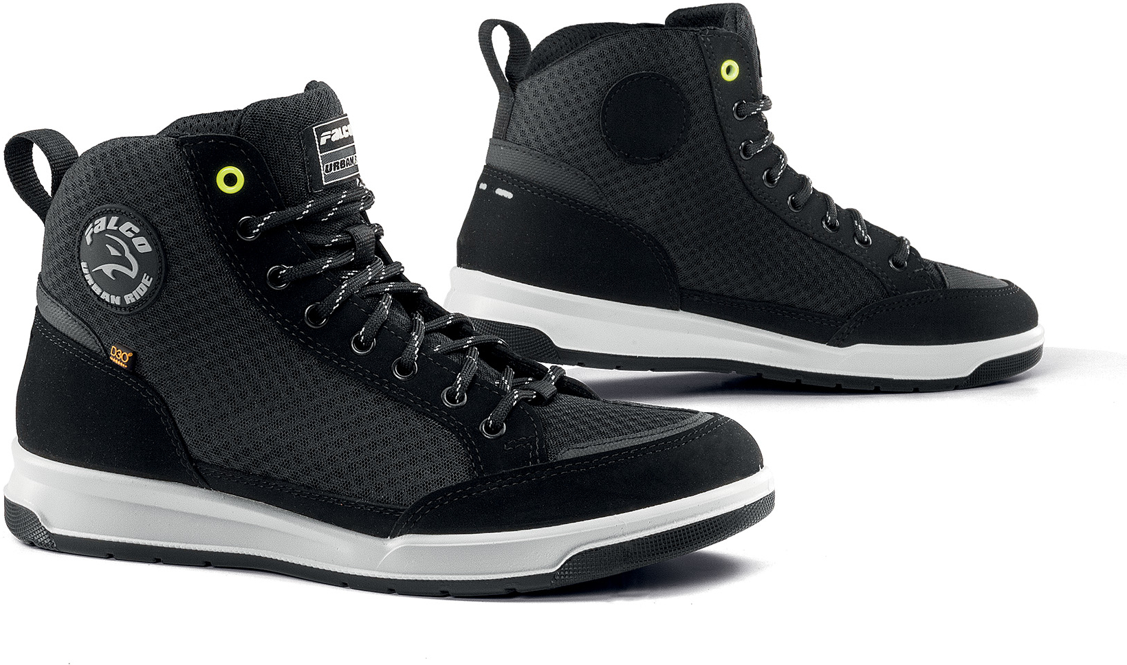 Motorschoenen GIANNI FALCO Airforce Zwart