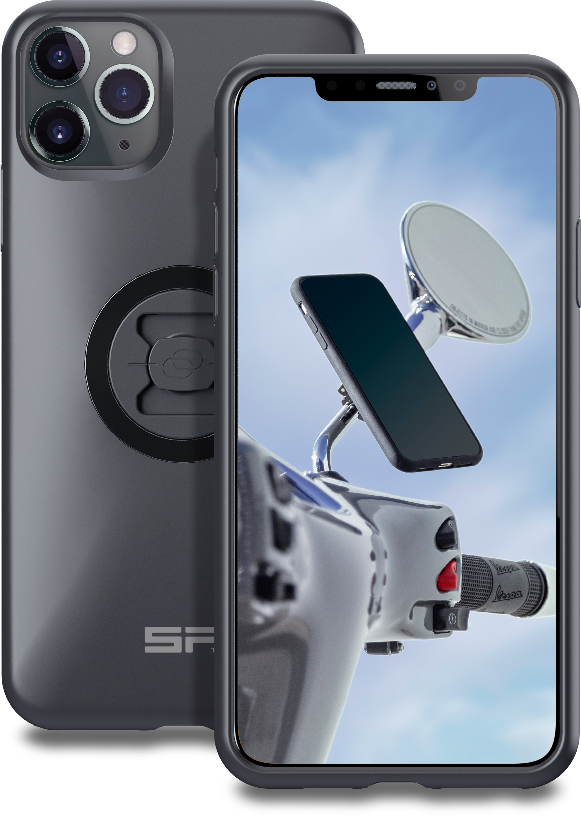 SP CONNECT Moto Mirror Bundle LT (2-in-1) iPhone 11 Pro Max/XS Max