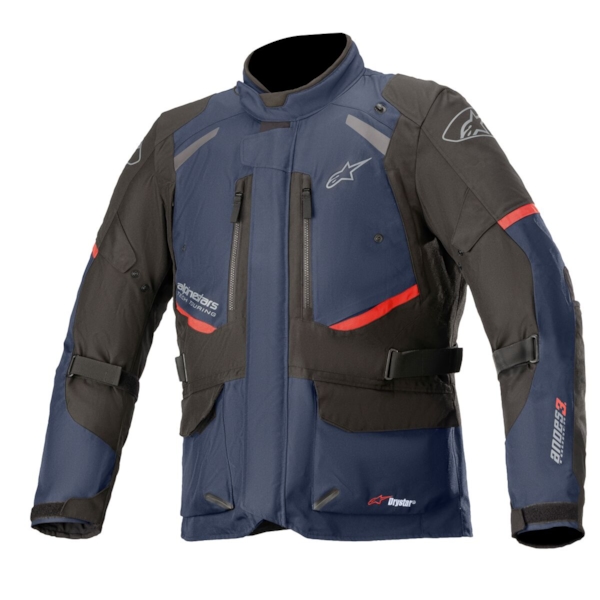 ALPINESTARS Andes V3 Drystar Jacket Donker Blauw-Zwart