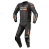 ALPINESTARS GP Force Chaser 2PC Suit Noir-Rouge Fluo
