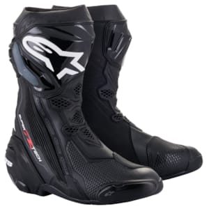 Sport motorlaarzen ALPINESTARS Supertech R Boots Zwart