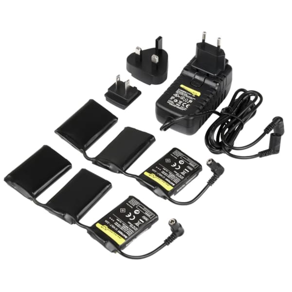 MACNA Set batterijen + Lader 12V 3A