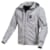 Men's summer motorcycle jacket and hoodie MACNA Breeze Light grey