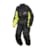 Combinaison de pluie moto MODEKA Black Rain Noir-Jaune