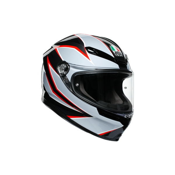agv k6 flash K6-S Erazer Full Face Helmet Black/Red/Fluo Yellow FREE Delivery without compromise AGV K6 Flash Motorcycle Helmet