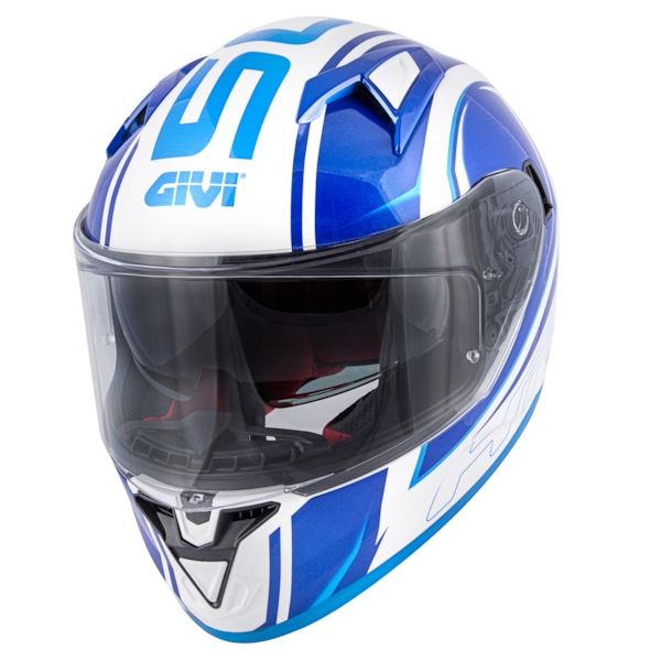 GIVI 50.6 Stoccarda Blades Wit-Blauw