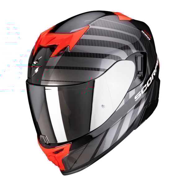 SCORPION EXO-520 Air Shade Zwart-Rood