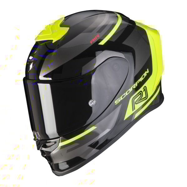 SCORPION EXO-R1 Air Orbis Zwart-Fluo Geel
