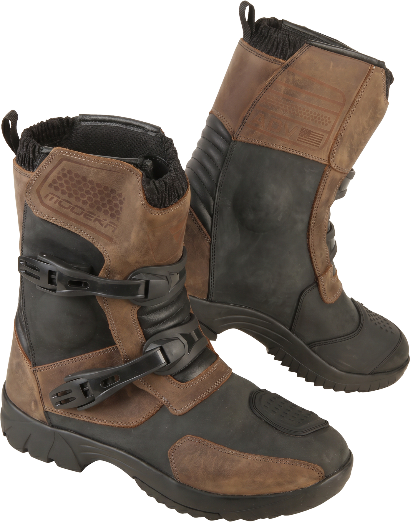Bottes moto aventure MODEKA Tariko Brune