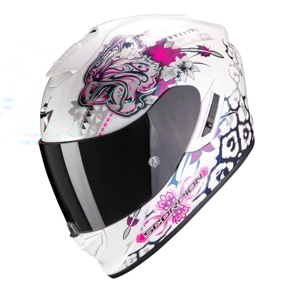 SCORPION EXO-1400 Air Toa Blanc-Rose