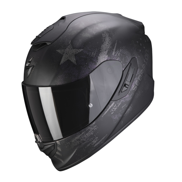 SCORPION EXO-1400 Air Asio Mat Zwart-Zilver