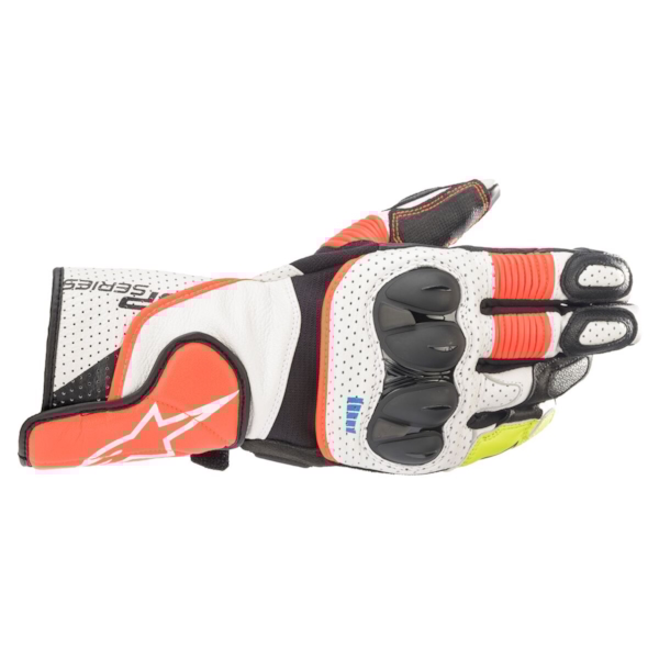 ALPINESTARS SP-2 V3 White-Red Fluo-Black
