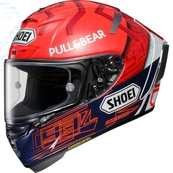 SHOEI X-Spirit III Marquez 6 TC-1