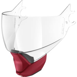 Shark Visière VZ170 AR/AB (anti-buée) Claire Rouge mat RMA
