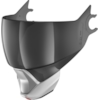 SHARK Visor VZ170 AS/AF (anti-fog) Dark smoke Matt silver SMA