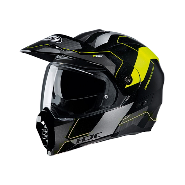 HJC C80 Rox Zwart - Geel
