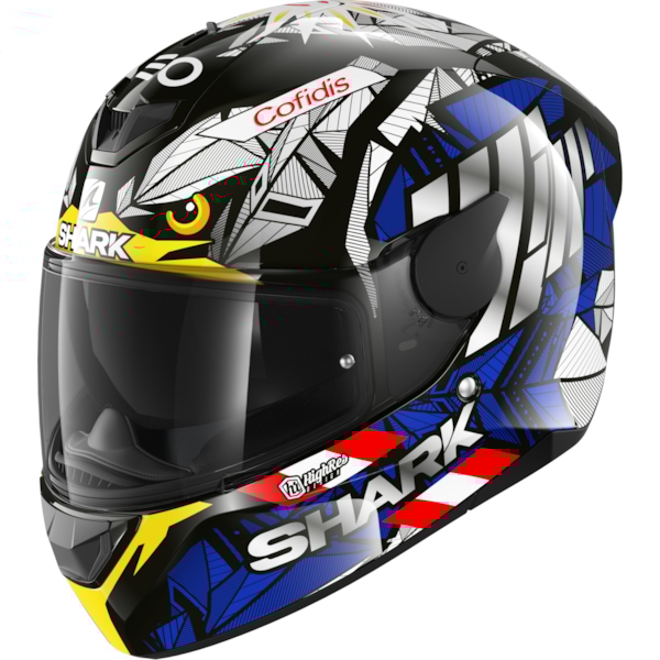 SHARK D-Skwal 2 Rep. Oliveira Falcao Noir-Bleu-Rouge KBR