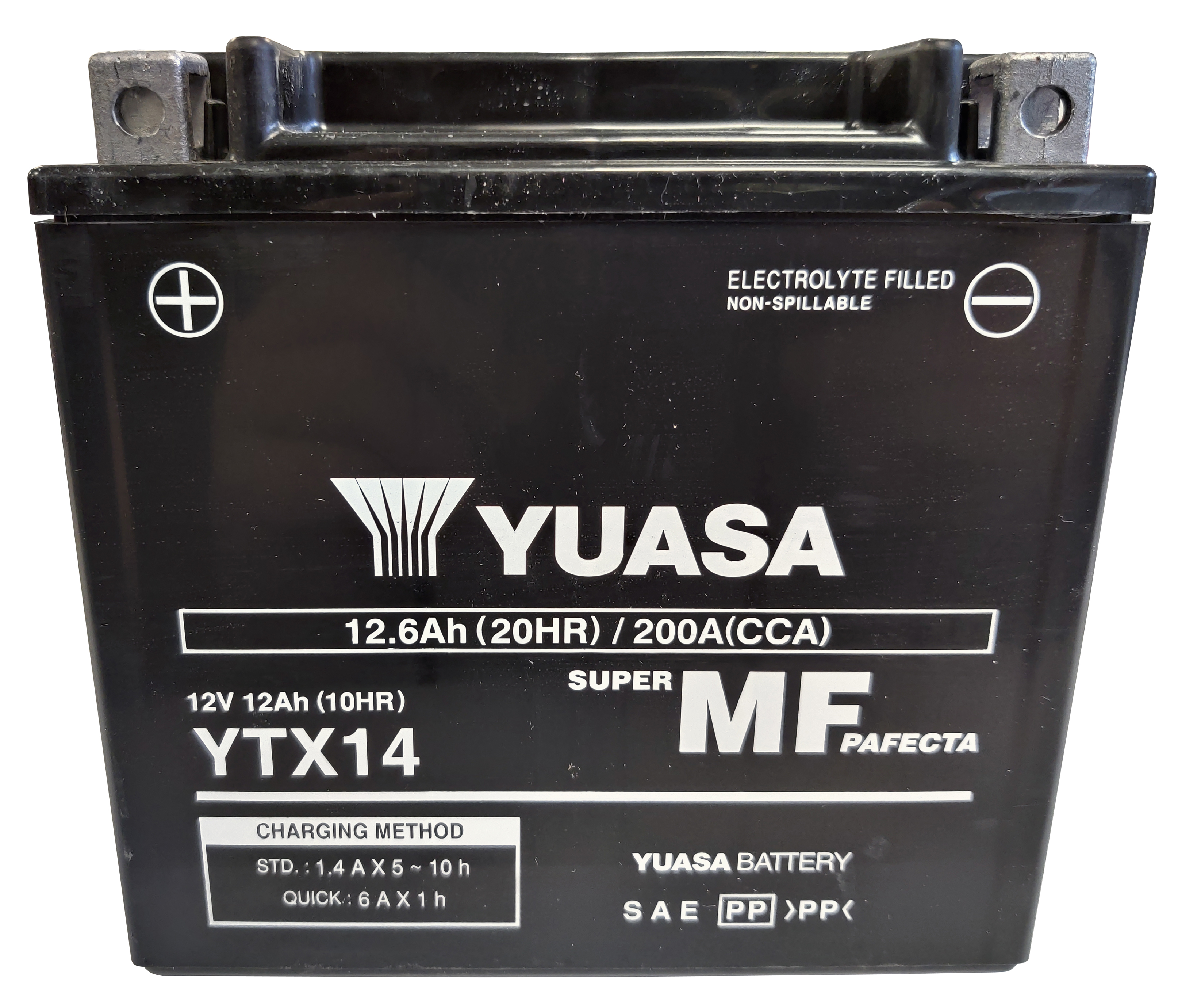 YUASA Batterie fermée sans entretien - Batterie moto & scooter