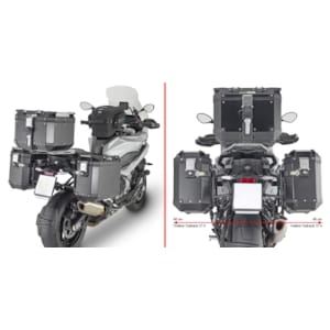Motorcycle-specific mounts GIVI PLO_CAM - Side cases holders PLO5138CAM