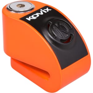 Schijfremslot KOVIX KD6 Alarm Fluo Oranje