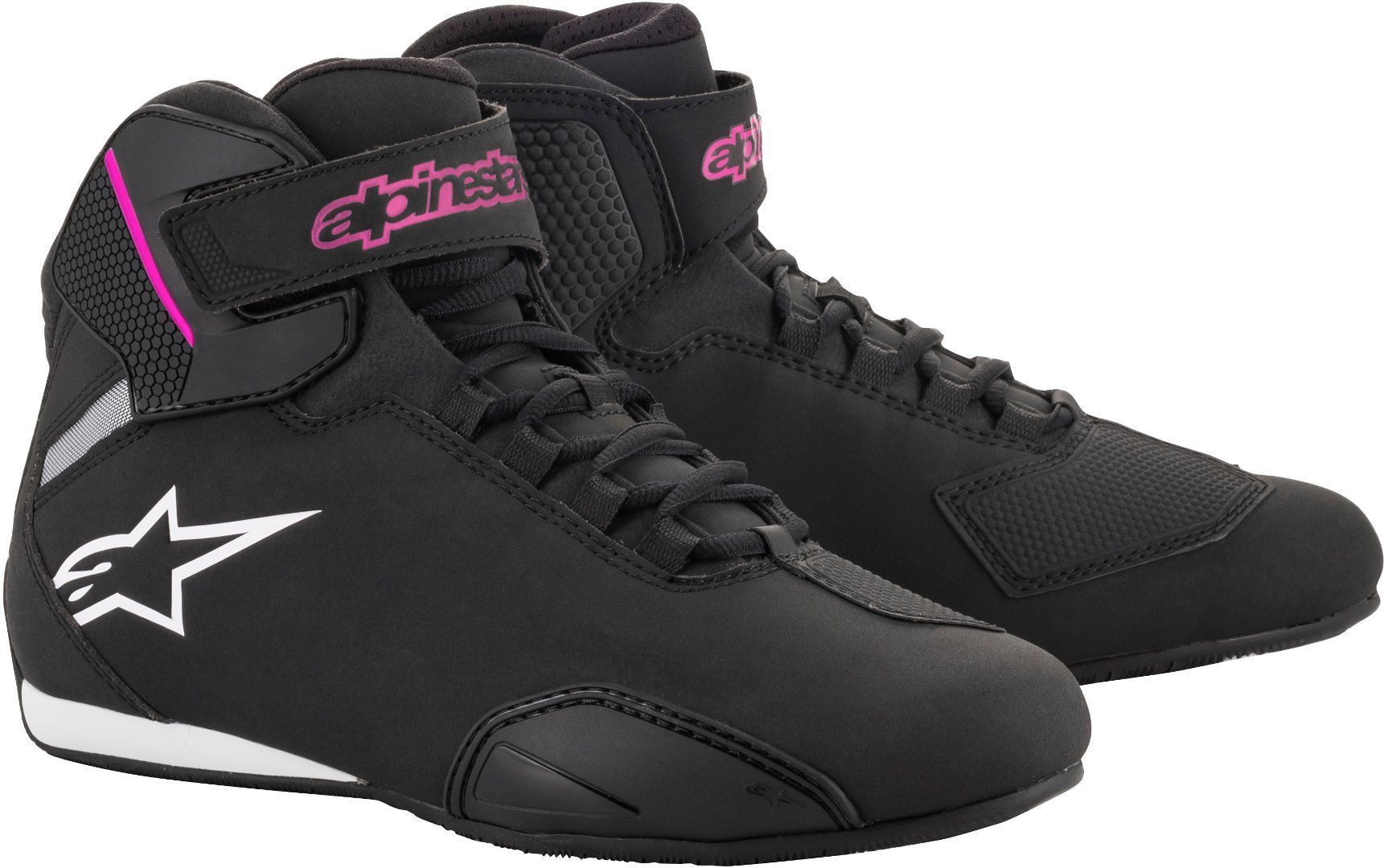 Women's motorcycle shoes ALPINESTARS Stella Sektor Black-Fuchsia