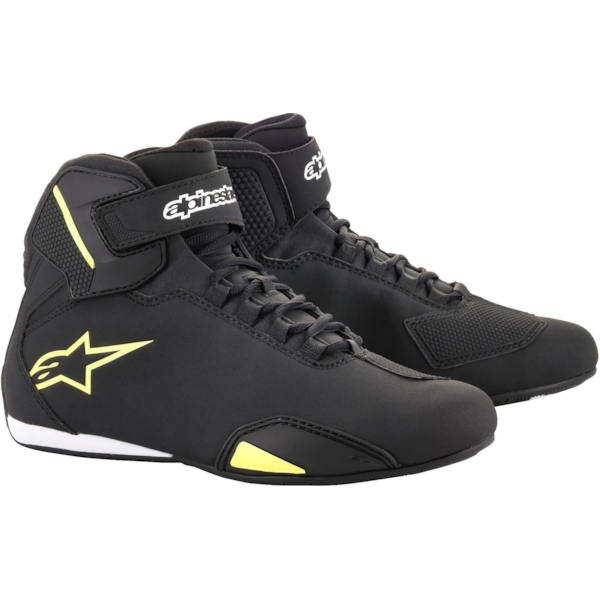 ALPINESTARS Sektor Shoes Noir-Jaune Fluo