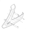 GIVI V37 covers Zilver links