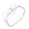 GIVI V37 Onderschaal Zwart rechts V37N-V37NN