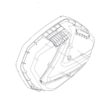 GIVI V37 bovenschaal Zwart V37NT links