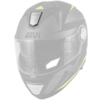 GIVI X.23/X.33 Ventilation slider silver Z2575R