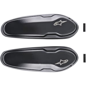Laarzen en schoenen onderdelen ALPINESTARS Teensliders Aluminium AS03M Zwart