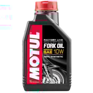 Voorvork en schokdemperolie MOTUL Voorvorkolie 10W synthetisch factory line 1 liter