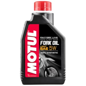 Voorvork en schokdemperolie MOTUL Voorvorkolie 5W synthetisch factory line 1 liter