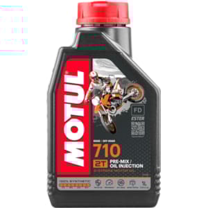 Motorolie 2T MOTUL synthetisch 710 1 liter