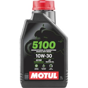 Engine oil 4T MOTUL 10W-30 semi-synthetic 5100 1 litre