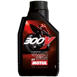 Engine oil 4T MOTUL 15W-50 300V Factory line road racing synthetic 1 litre